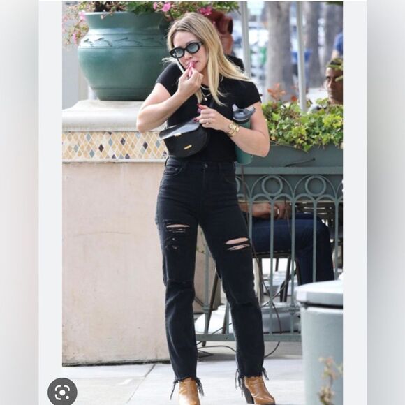 J BRAND JULES BLACK JEANS (Rare) - Picture 1 of 6